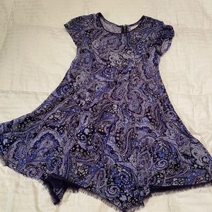 SILENCE + NOISE PAISLEY DRESS